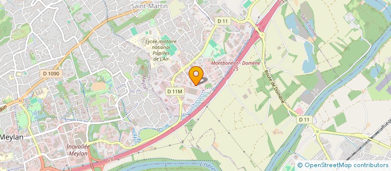 localisation de l'entreprise SCI JIDE  SAINT-ISMIER