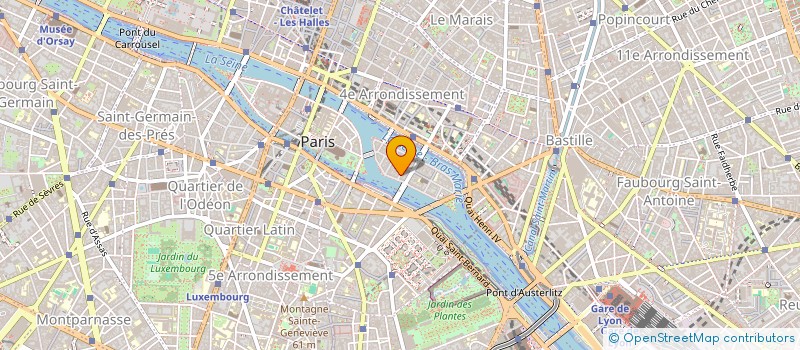 localisation de l'entreprise SCI JIDOC 1993  PARIS