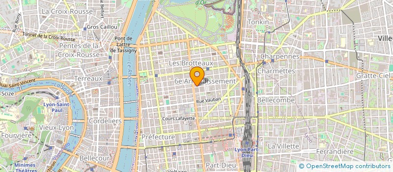 localisation de l'entreprise SCI JIGA  LYON