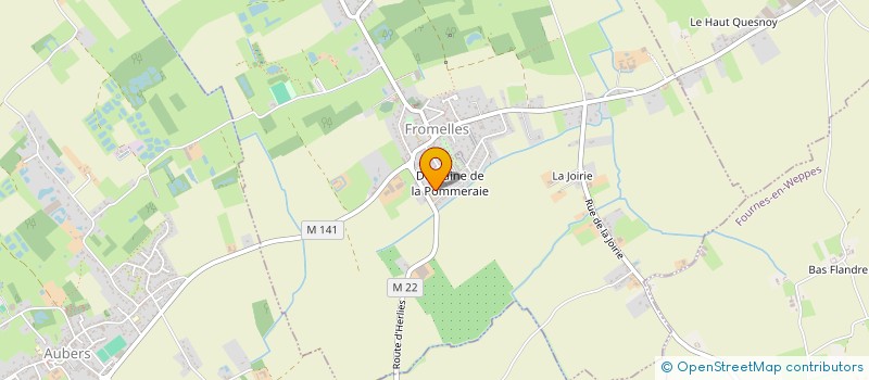 localisation de l'entreprise SCI JIJI ET LOCHNESS  FROMELLES