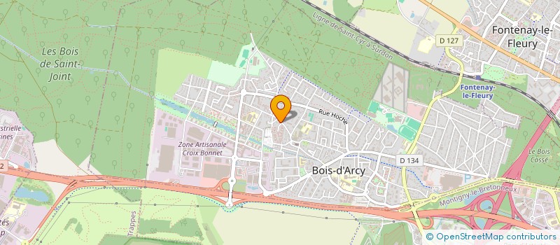 localisation de l'entreprise SCI JIKE IMMO  BOIS-D'ARCY