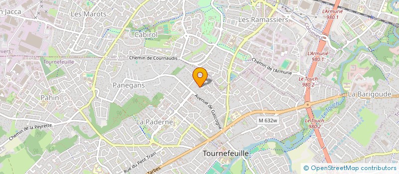 localisation de l'entreprise SCI JIL  SAIGUEDE