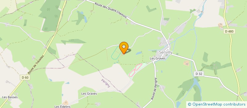 localisation de l'entreprise SCI JILL  SERVILLY