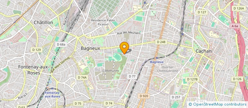 localisation de l'entreprise SCI JILL'S à BAGNEUX