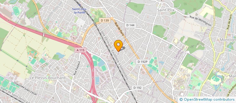 localisation de l'entreprise SCI JILO  TAVERNY