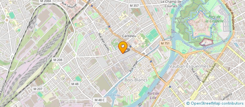 localisation de l'entreprise SCI JIM à LILLE
