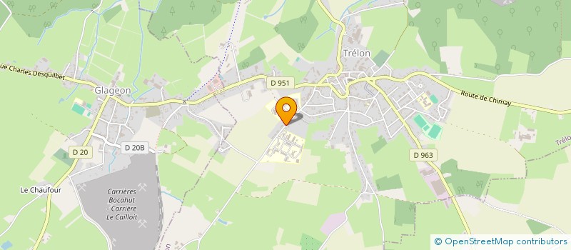 localisation de l'entreprise SCI JIM ET FILS  TRELON