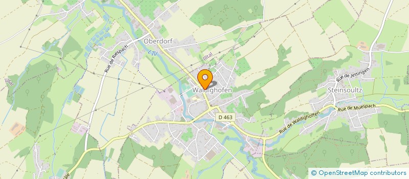 localisation de l'entreprise SCI JIMADE  WALDIGHOFEN