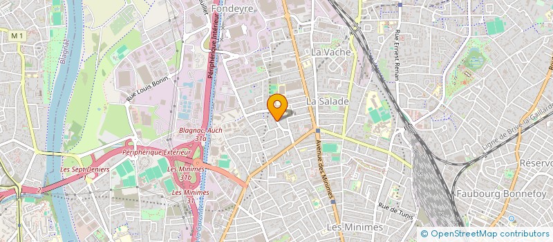 localisation de l'entreprise SCI JIMAJAN à TOULOUSE