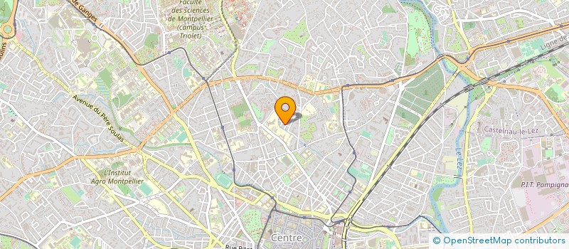 localisation de l'entreprise SCI JIMAR à MONTPELLIER
