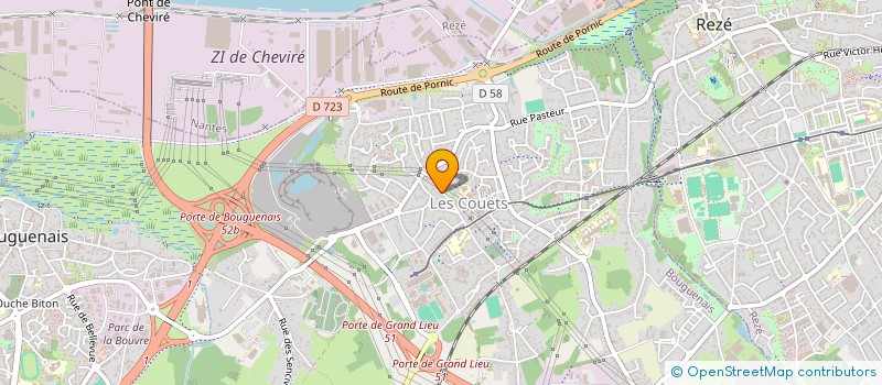 localisation de l'entreprise SCI JIMENEZ  BOUGUENAIS