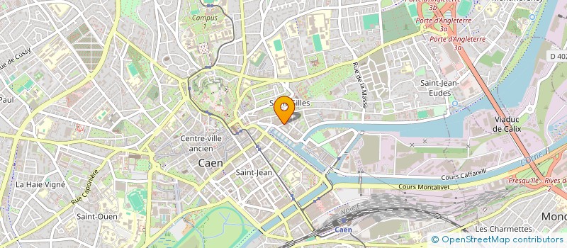 localisation de l'entreprise SCI JIMLINE  CAEN