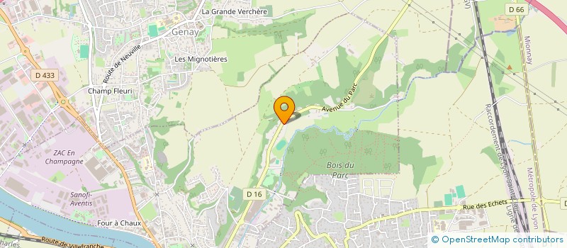 localisation de l'entreprise SCI JIMMA&FILS  NEUVILLE-SUR-SAONE