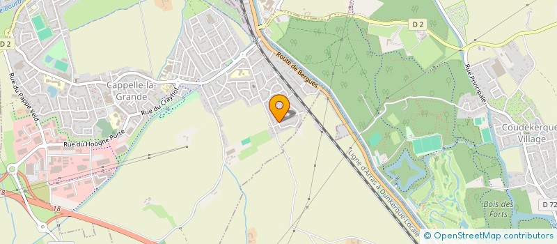 localisation de l'entreprise SCI JIMPIE  CAPPELLE-LA-GRANDE