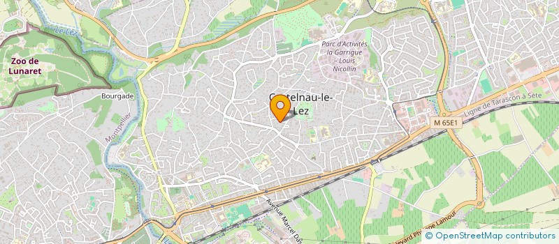 localisation de l'entreprise SCI JIMS  CASTELNAU-LE-LEZ