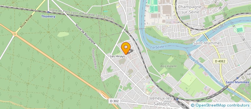 localisation de l'entreprise SCI JIMYLENCAT  MORET-LOING-ET-ORVANNE