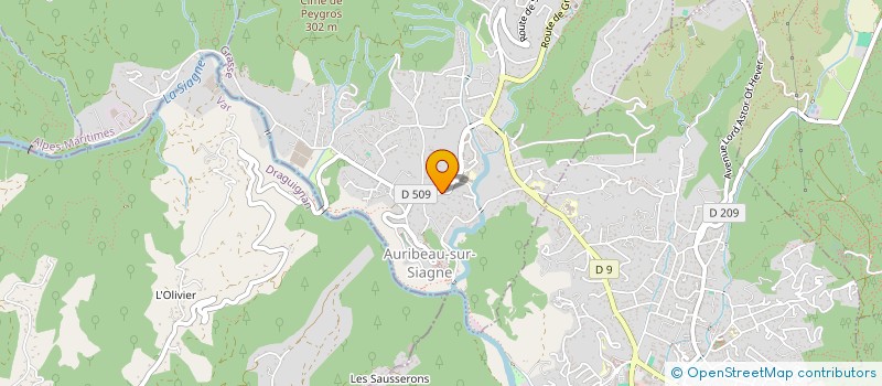 localisation de l'entreprise SCI JIN  AURIBEAU-SUR-SIAGNE