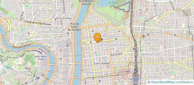 localisation de l'entreprise SCI JINCALINE  LYON