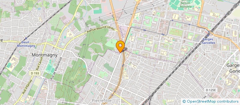 localisation de l'entreprise SCI JINNAH  MONTMAGNY