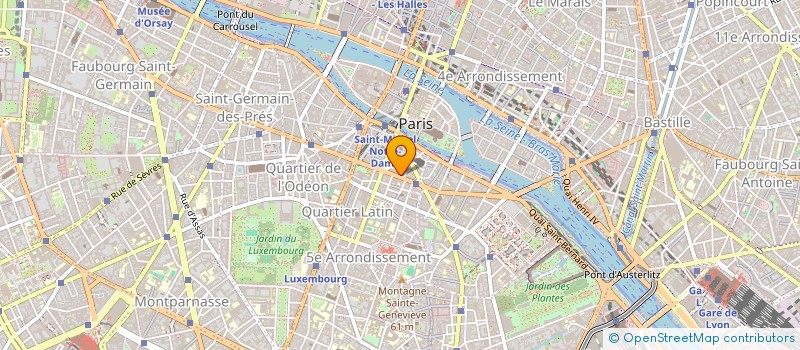 localisation de l'entreprise SCI JINOU  PARIS