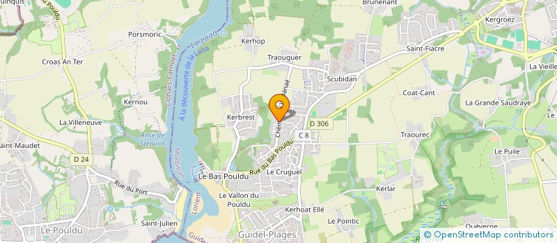 localisation de l'entreprise SCI JIPAV  GUIDEL