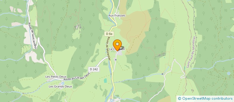 localisation de l'entreprise SCI JIPEA  GRESSE-EN-VERCORS