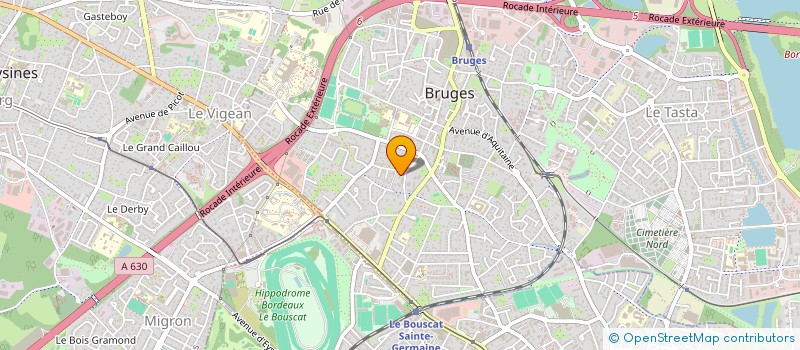 localisation de l'entreprise SCI JIRATHI  BRUGES