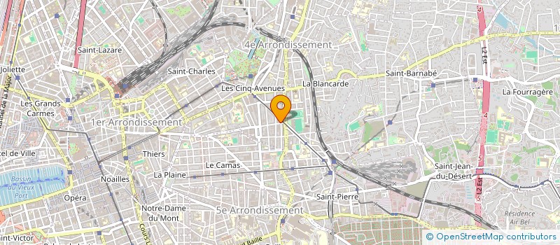 localisation de l'entreprise SCI JISKAL à MARSEILLE 4EME