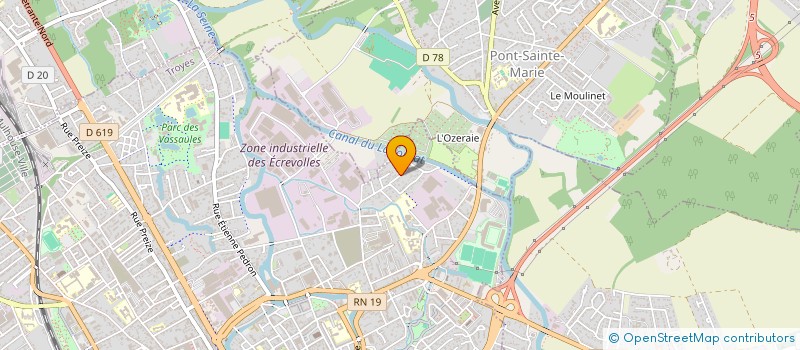 localisation de l'entreprise SCI JITICO à TROYES