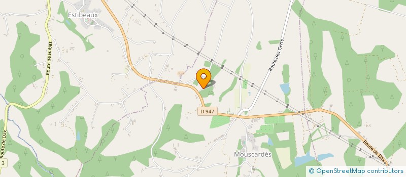 localisation de l'entreprise SCI JITY  MOUSCARDES