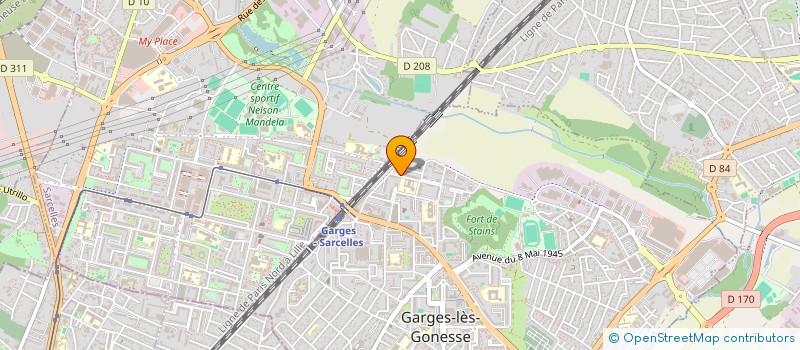 localisation de l'entreprise SCI JIVAN IMMOBILIER à GARGES-LES-GONESSE
