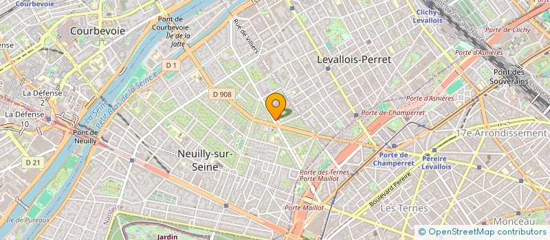 localisation de l'entreprise SCI JIYEL à NEUILLY-SUR-SEINE