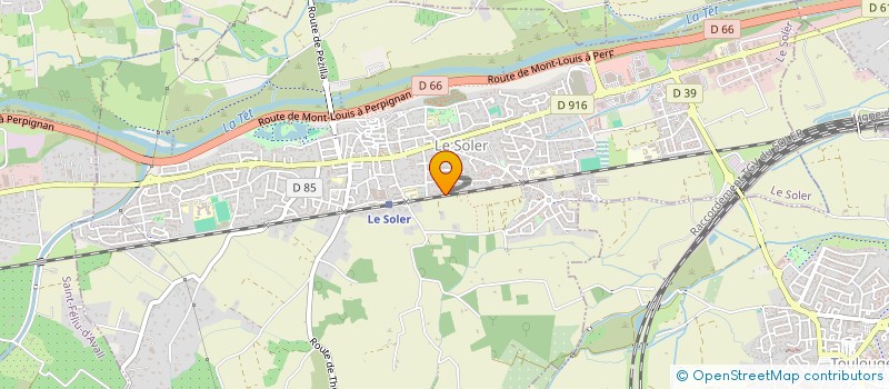 localisation de l'entreprise SCI JIZO  LE SOLER