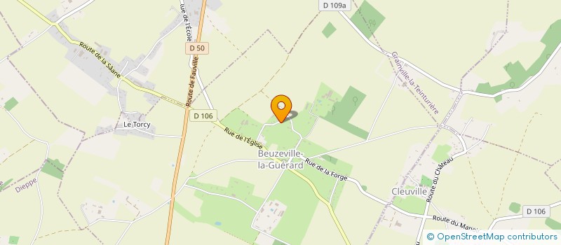 localisation de l'entreprise SCI JJ  BUTOT-VENESVILLE