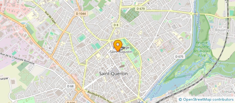 localisation de l'entreprise SCI JJ à SAINT-QUENTIN