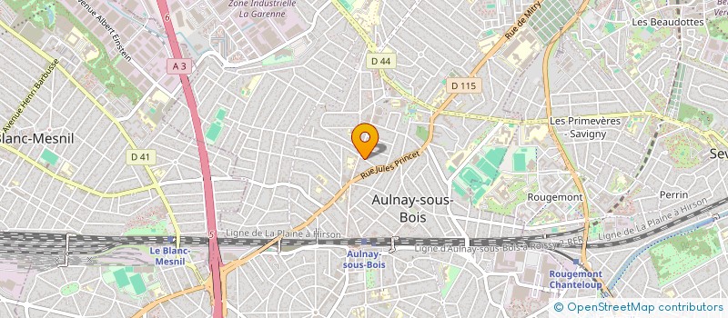 localisation de l'entreprise SCI JJ.ENOUF à AULNAY-SOUS-BOIS
