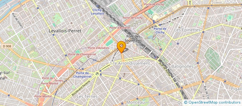 localisation de l'entreprise SCI JJ INVEST  PARIS