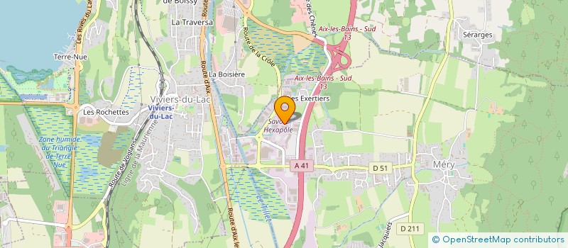 localisation de l'entreprise SCI JJ&X à MERY