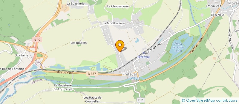 localisation de l'entreprise SCI JJA  SAINT HILAIRE LA GRAVELLE