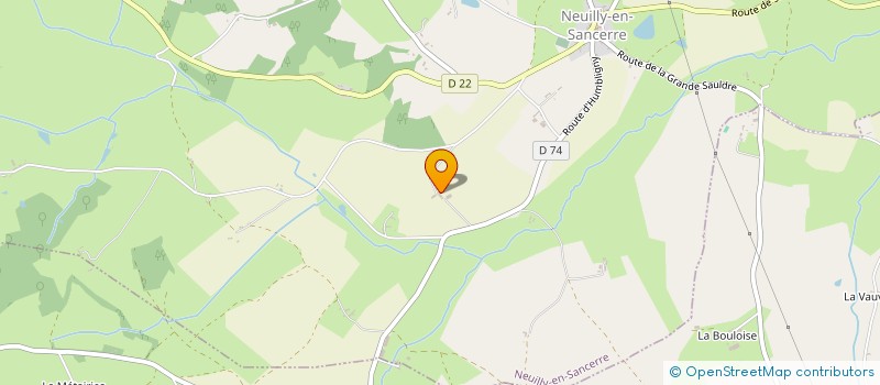 localisation de l'entreprise SCI JJB  NEUILLY-EN-SANCERRE