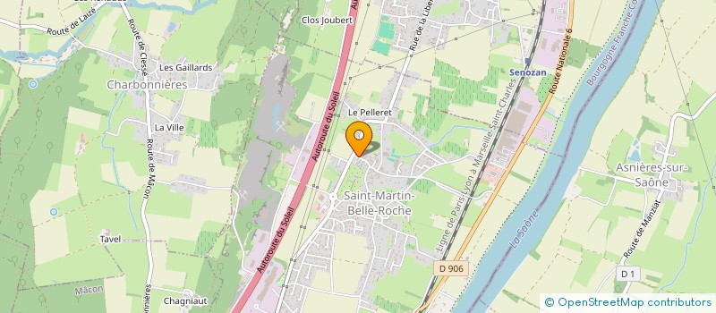 localisation de l'entreprise SCI JJBM  SAINT-MARTIN-BELLE-ROCHE