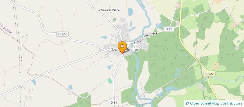 localisation de l'entreprise SCI JJC à DUN-LE-POELIER