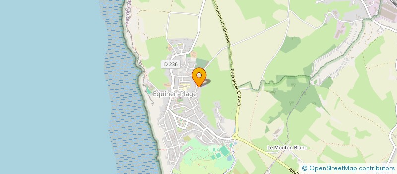 localisation de l'entreprise SCI JJC  EQUIHEN-PLAGE