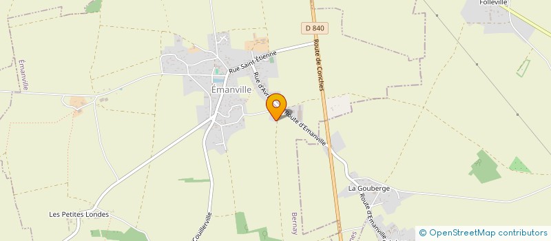 localisation de l'entreprise SCI JJC LUCAS IMMO  EMANVILLE