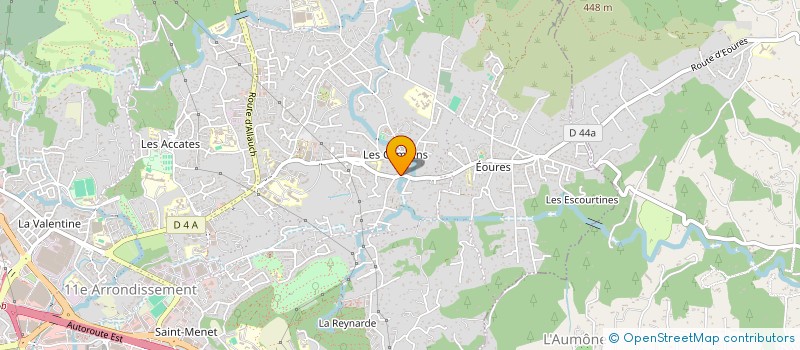 localisation de l'entreprise SCI JJCS à MARSEILLE 11