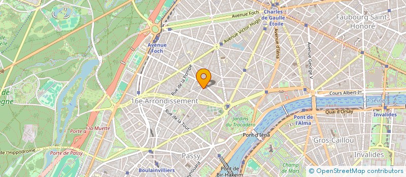 localisation de l'entreprise SCI JJDDM  PARIS