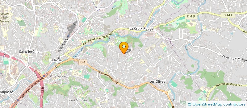 localisation de l'entreprise SCI JJDS à MARSEILLE