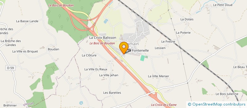 localisation de l'entreprise SCI JJEC RENAULT  TRAMAIN