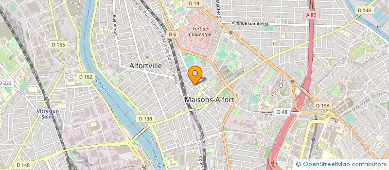 localisation de l'entreprise SCI JJEDE à MAISONS-ALFORT