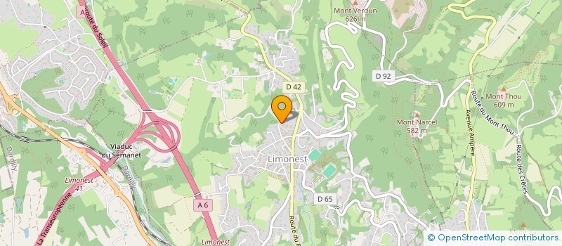 localisation de l'entreprise SCI JJPP  LIMONEST